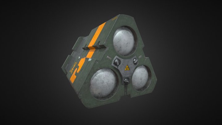 Nuclear Storage 3D Model
