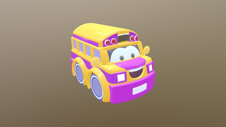 BAP the School Bus! 3D Model