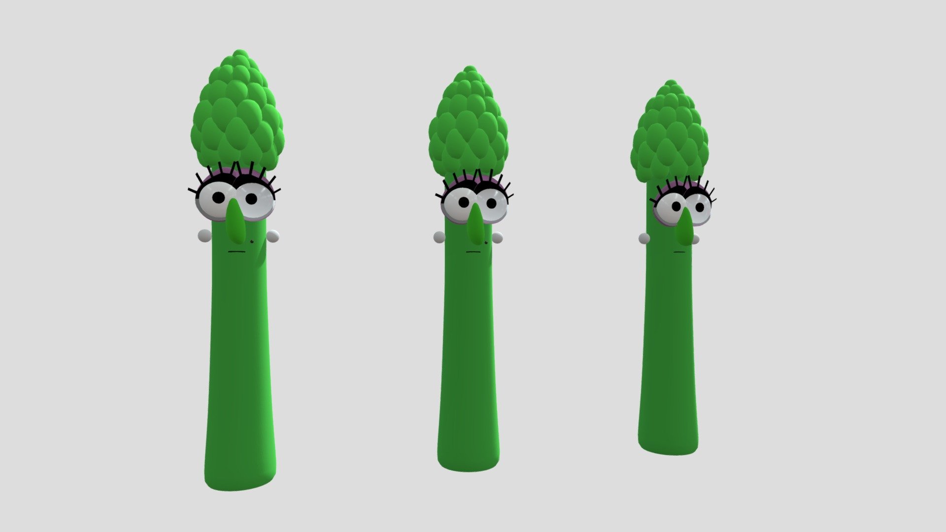 veggie tales asparagus mom