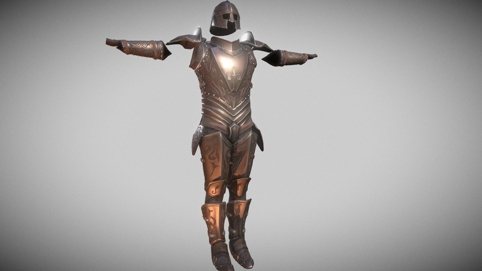 Stormrite Iron Plate Armour 3D model by Stormrite [b19d08c] Sketchfab