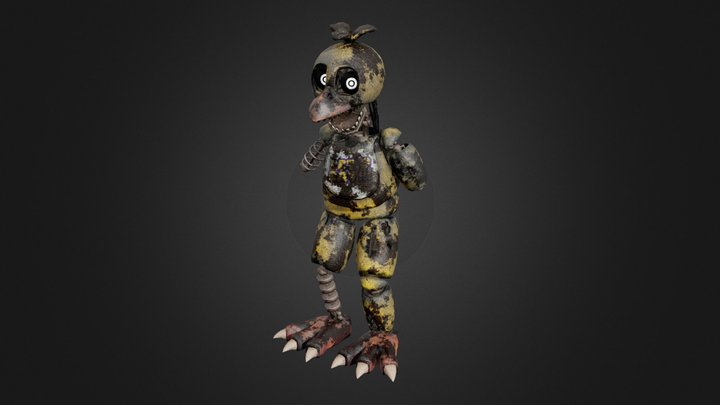 Ignited Chica HW [MODEL EDIT] – Gratis 3D-model STL