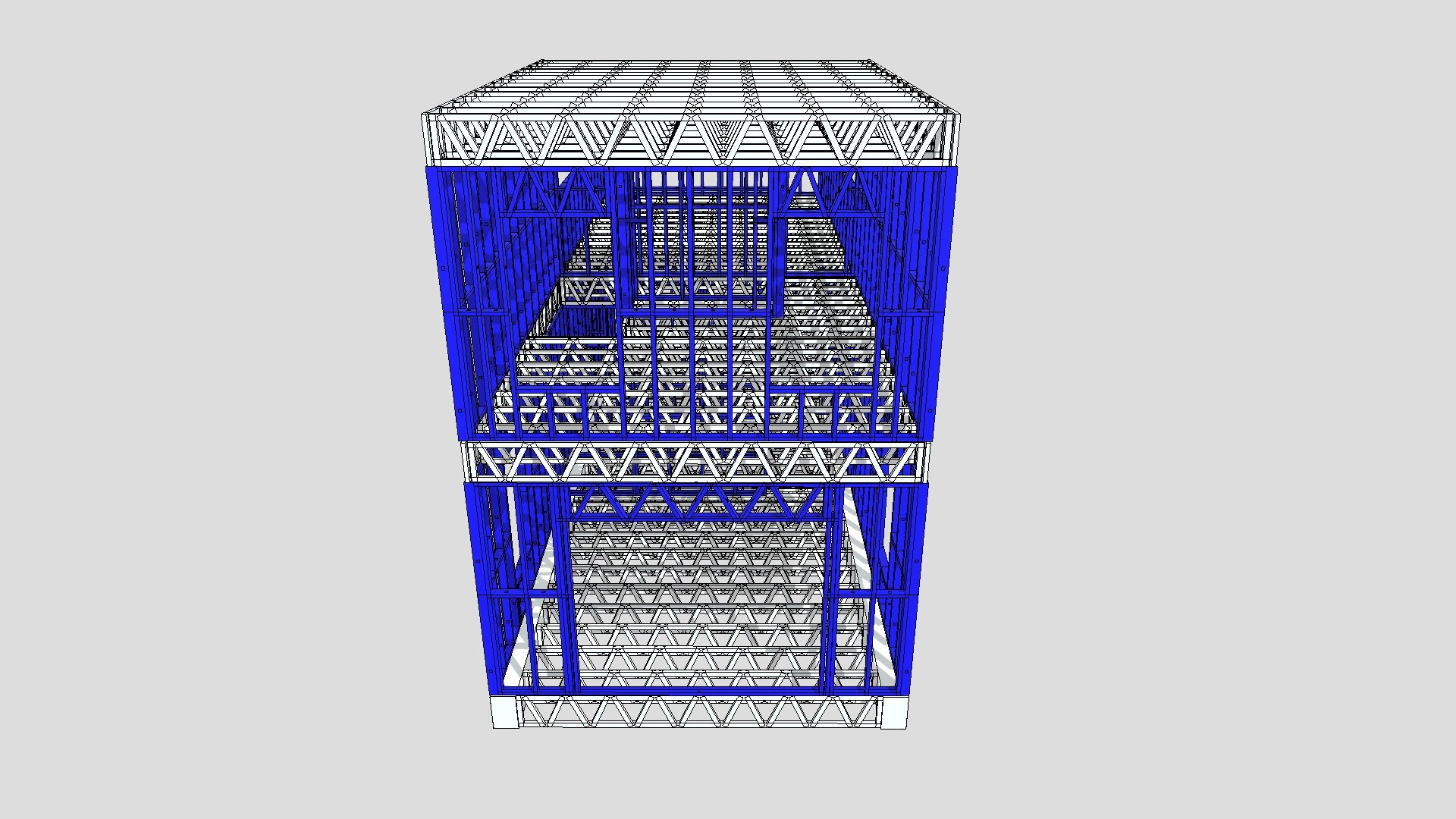 Residential Cold-Formed Steel Cabin 2 — Sketchfab embed 3D viewer
