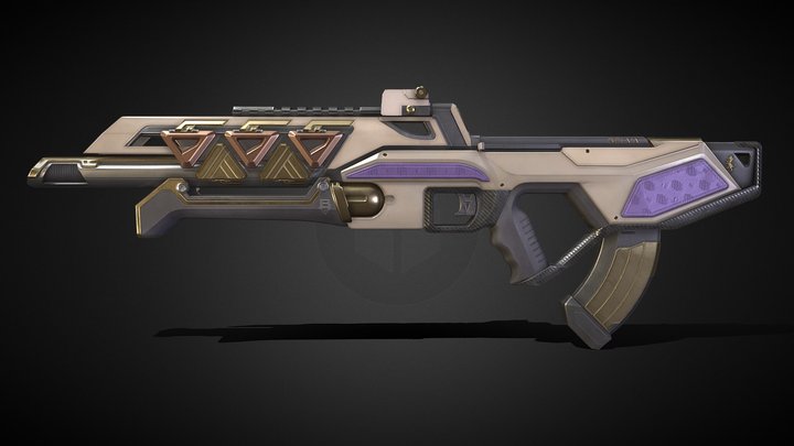 Apex Legends VK-47 Flatline Fatal Riches – Kostenloses 3D-Modell STL