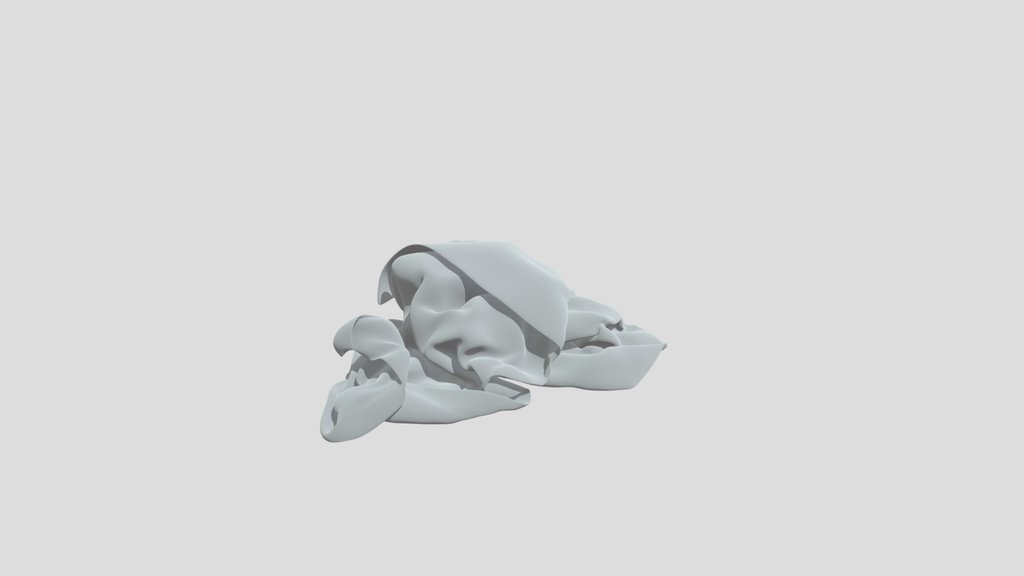 Towel Crumpled