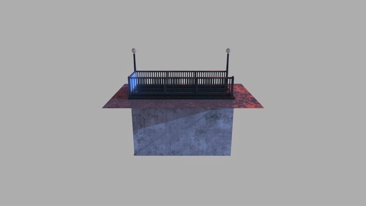 Subway Entrance V1 3D Model
