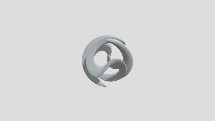 BLENDER LOGO 3D Model