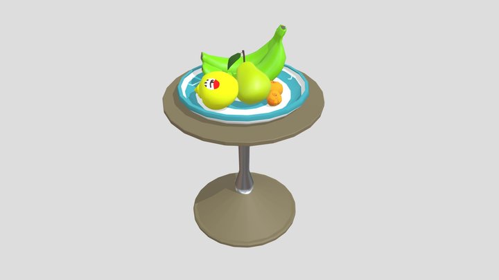 Fruit Bowl 3D Model