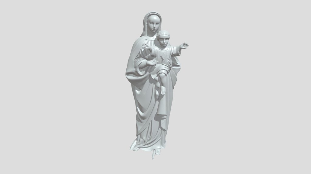 Virgin Mary holding infant Jesus