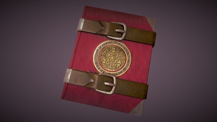 Magic Book 3D Model