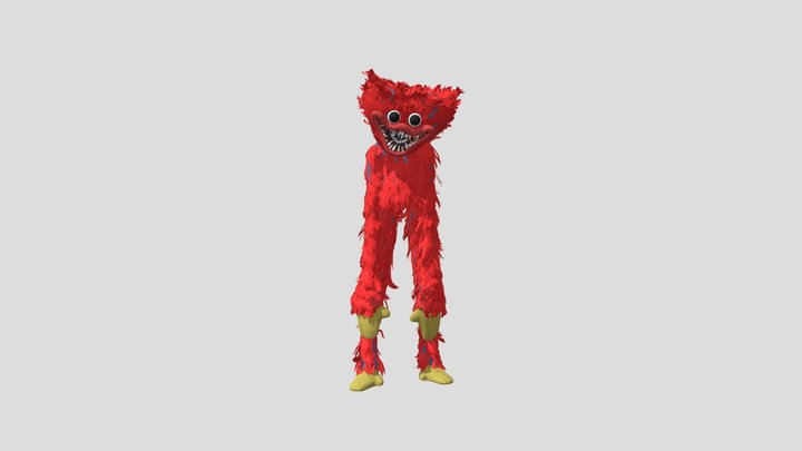 Huggy wuggy (RED) 3D Model
