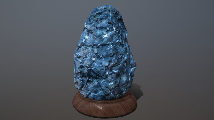 Ice Rock 3D Model