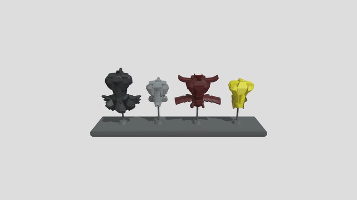 Stand Torso 3D Model