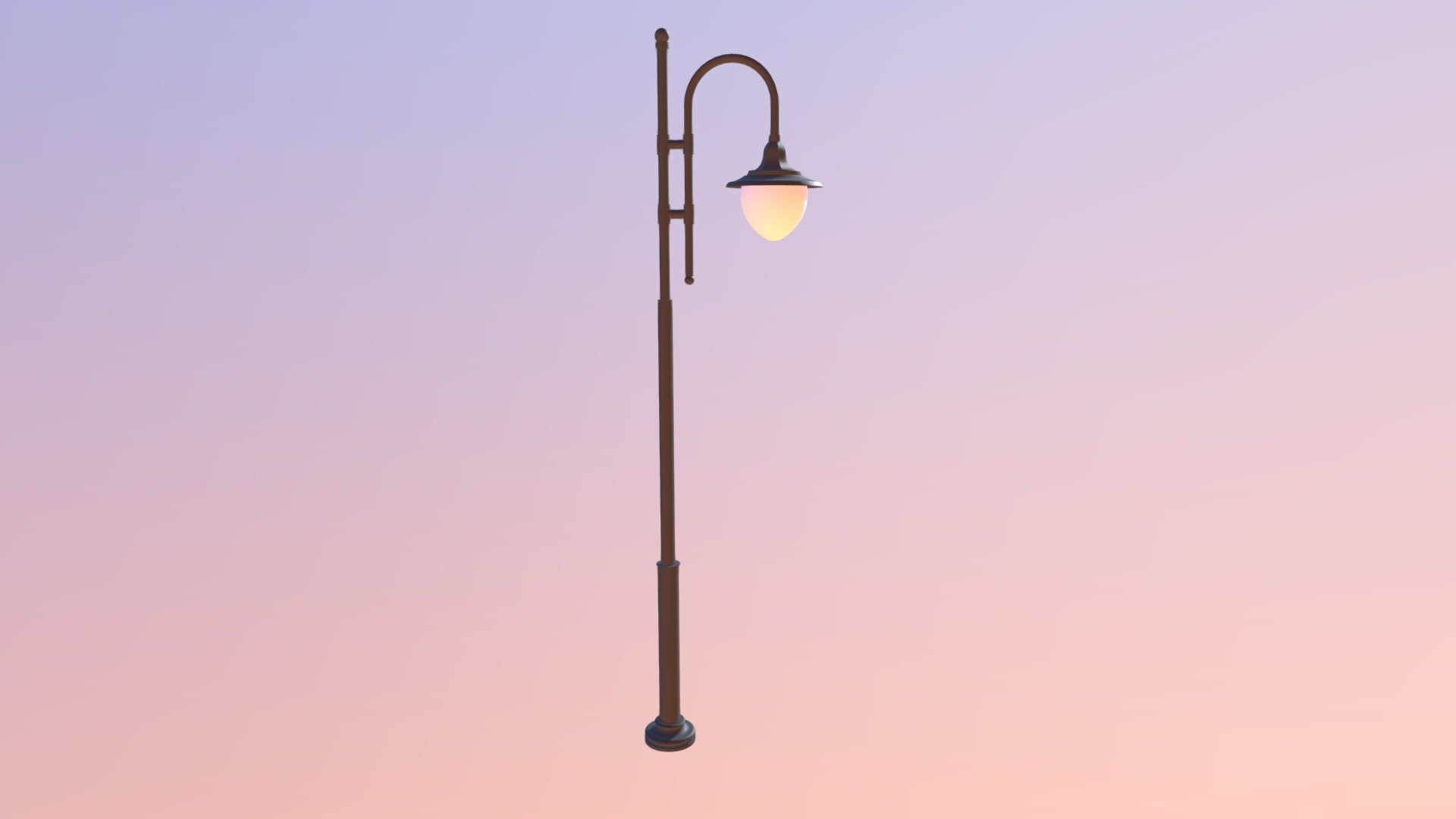 ПАРКОВЫЙ ФОНАРЬ «КАПЛЯ» - 3D model by ramchesko [b1a5787] - Sketchfab