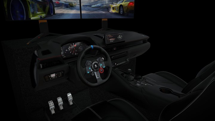 Aggregate more than 86 car interior 3d model free latest