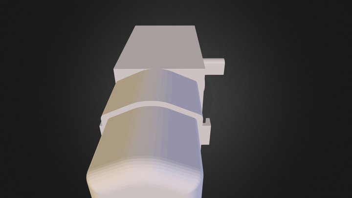 MOTORREDUCTOR PLÁSTICO DE UN EJE 3D Model