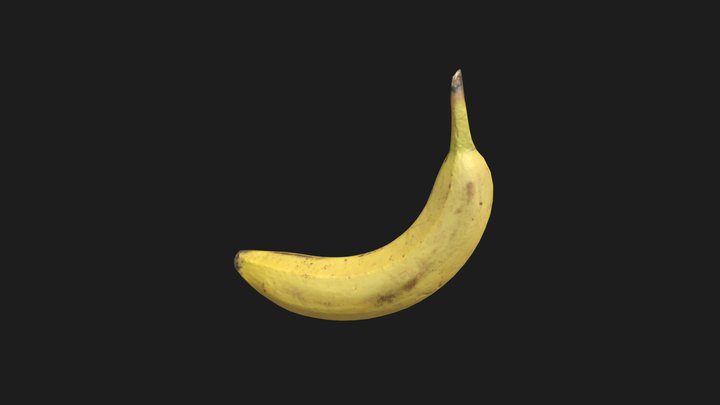 Banana Scan for Scale 3D Model