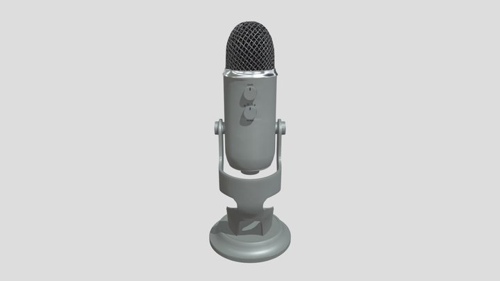 Mic 3D Model