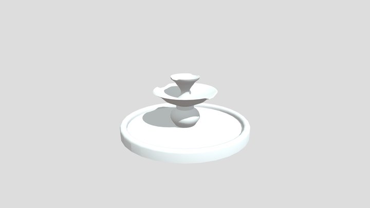 Ancient Fountain - Brief 2 3D Model