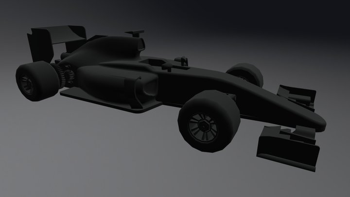 OpenRC Formula 1 3D Model