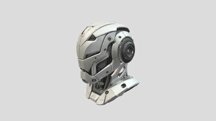 Retro futuristic device 3D Model