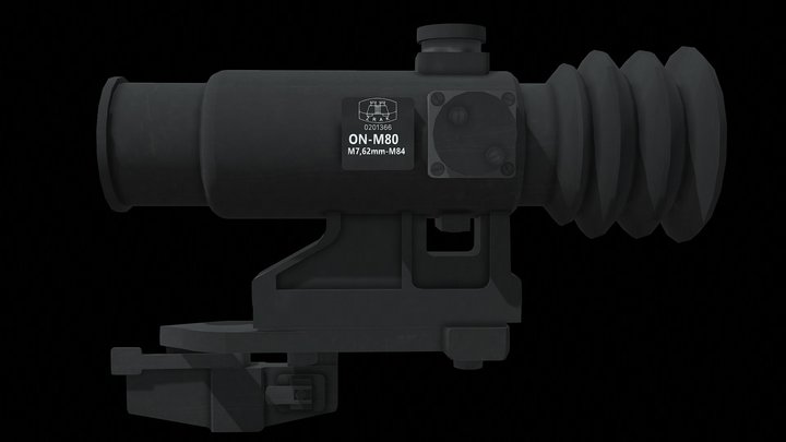 ZRAK ON M80 Scope – Free 3D Model STL