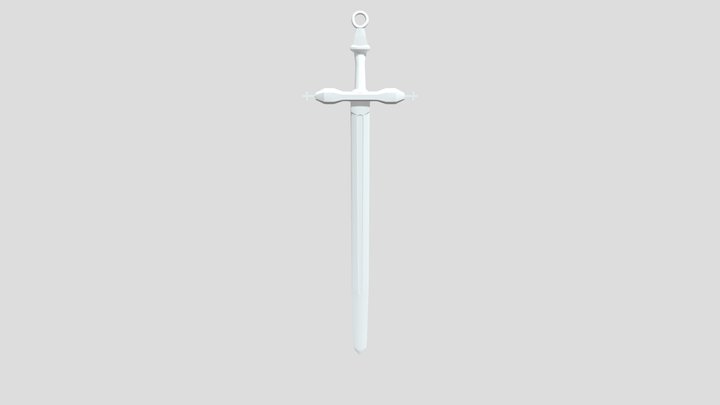 Bastard Sword - Henrique B. 3D Model
