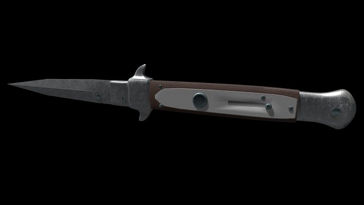 Knife - MADE BY TREEBOY 3D Model