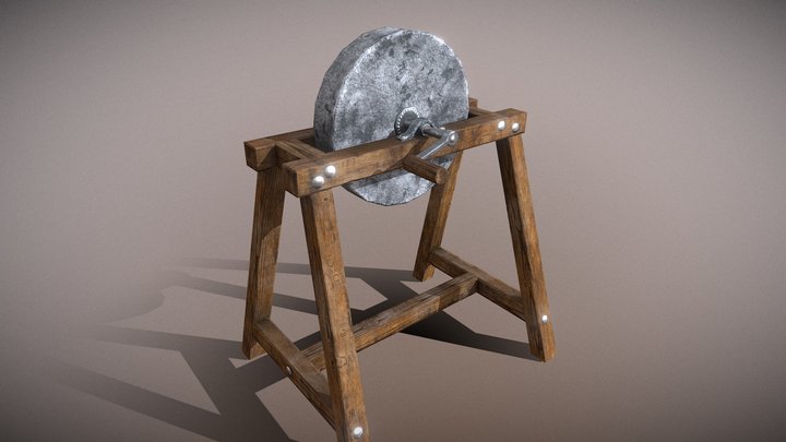 GrindingWheel 3D Model