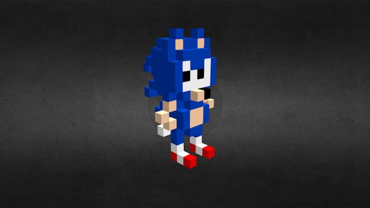 Sonic the Hedgehog 3D Model