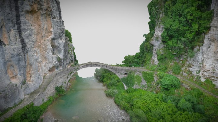 Γεφύρι του Κόκκορη (point cloud) 3D Model