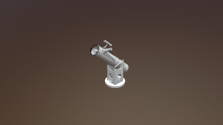 Telescope_Bresser 3D Model