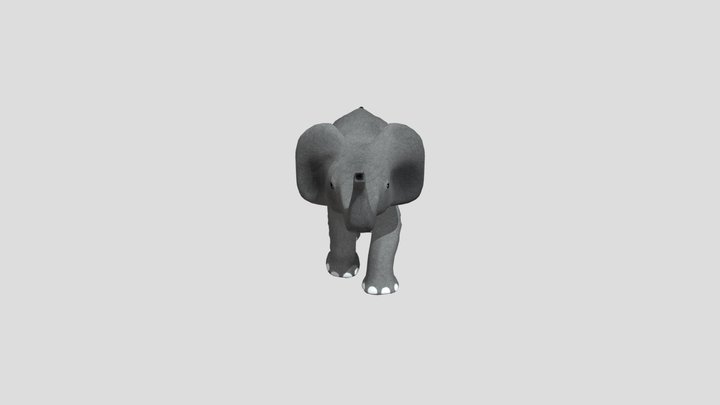 [Student Model] Elephant v.2 3D Model