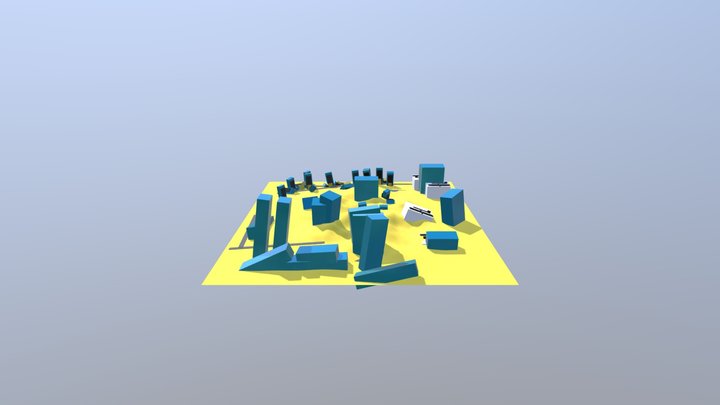 Ruins of Maloe. 3D Model