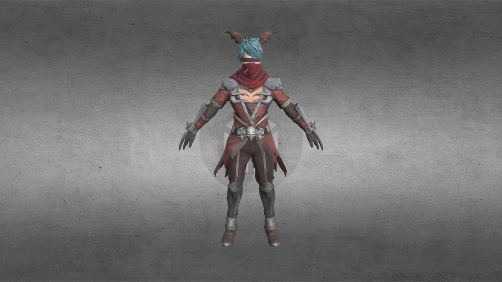 Free Fire Assassin Cross (Male) Bundle