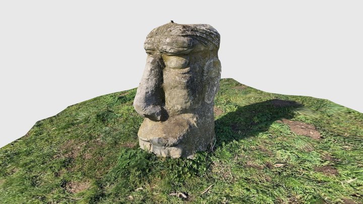 West stow head 3D Model