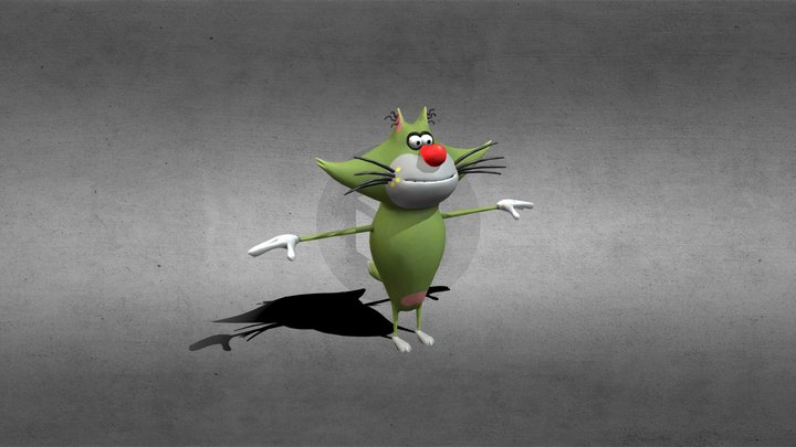 Oggy 3D models - Sketchfab