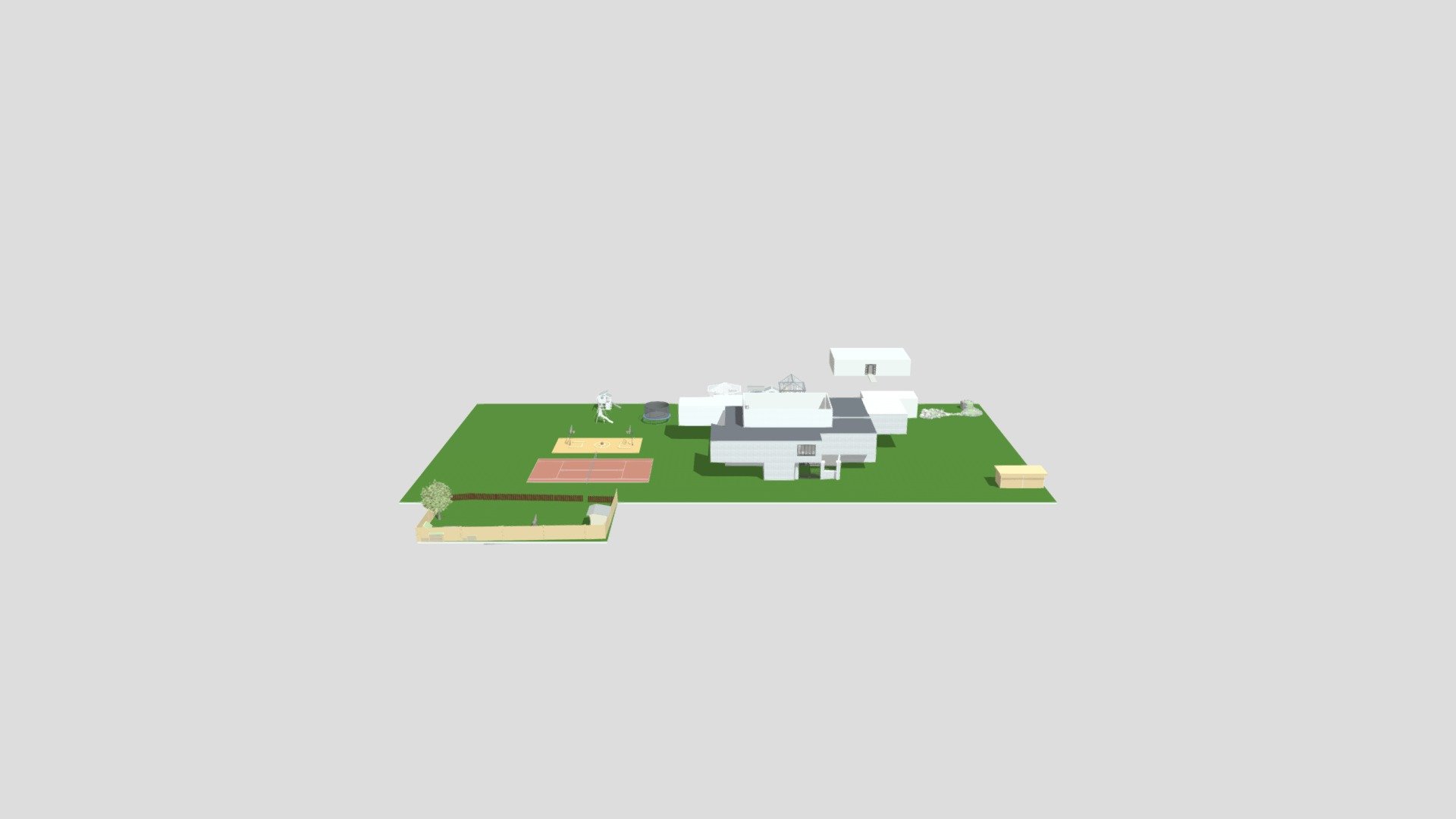 Dream house — Sketchfab embed 3D viewer