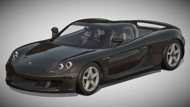 2006 Porsche Carrera GT – Modelo 3D gratuito STL