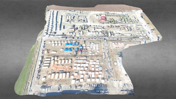 Base of Operation NGO PUI earthquake turkey 2023 3D Model