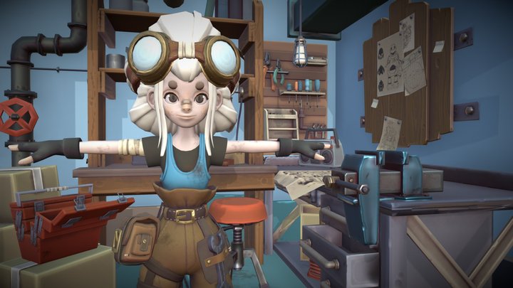 WIP_Échame un cable 3D Model