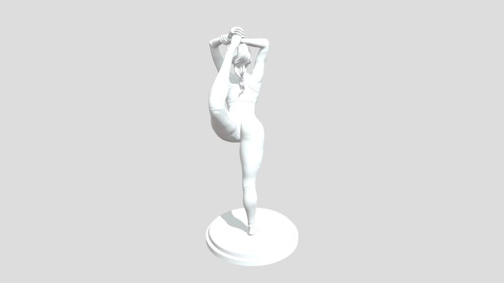 King Dancer Pose Model 3D Model