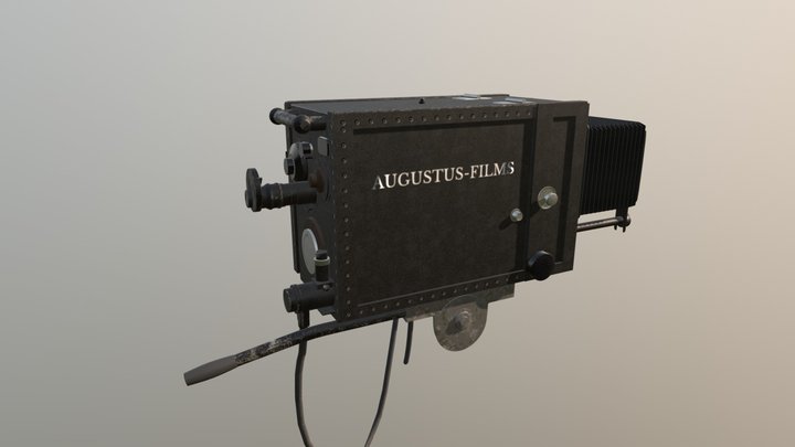 Camera Augustus-Films 3D Model