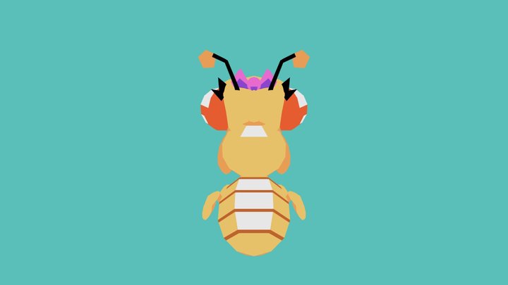 Cicada 3D Model