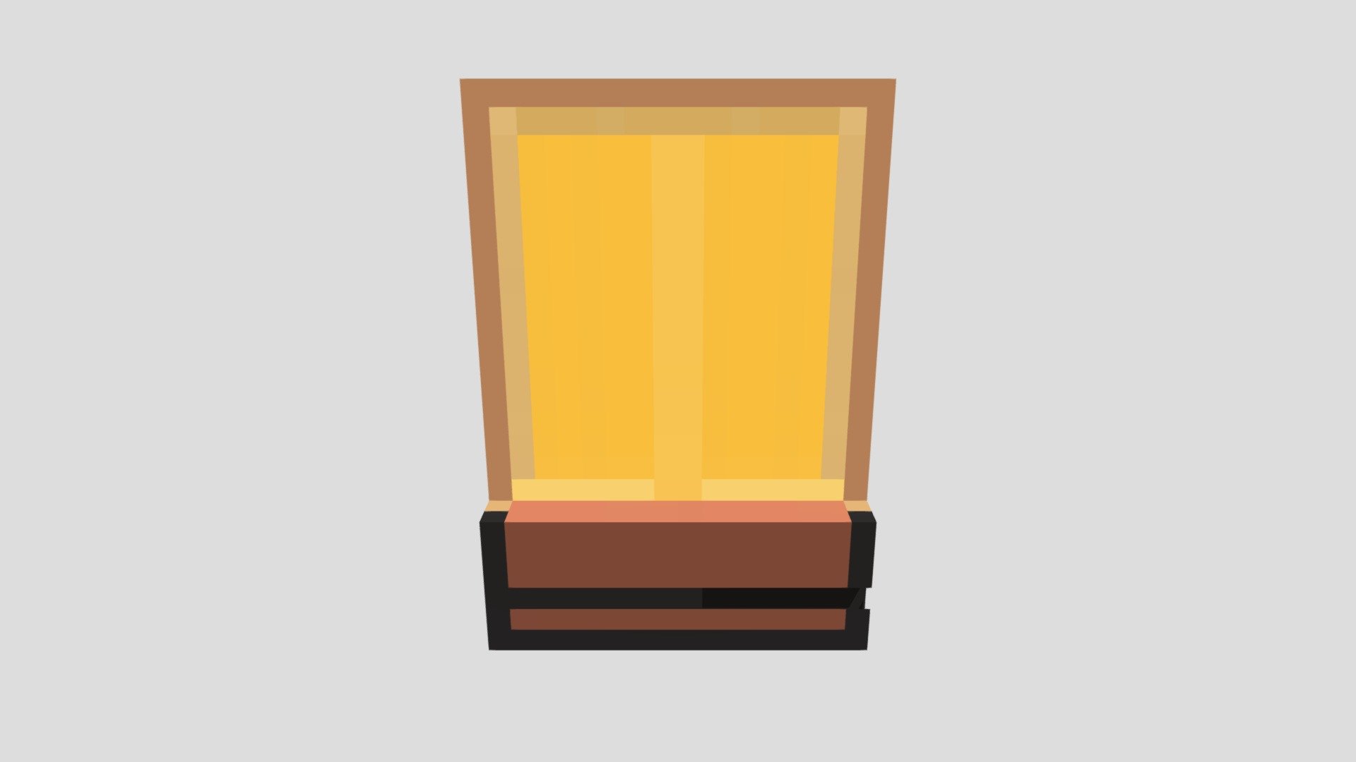 DELTARUNE Window (Minecraft Model)