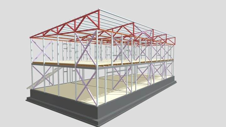 КМ 3D Model