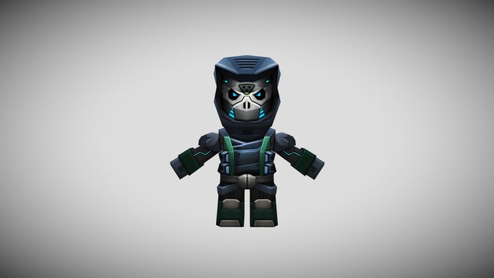 Mobile - Call of Mini Infinity - Fireowl Assault 3D Model