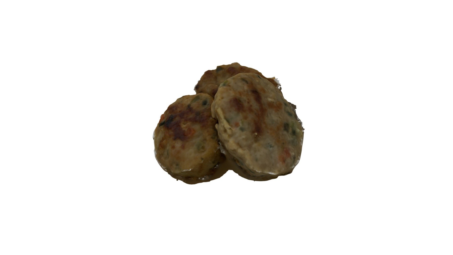 Korean style meatball — Sketchfab embed 3D viewer