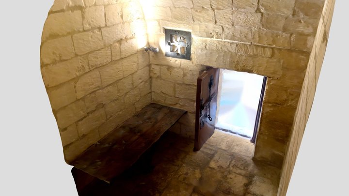 Malta Prison Cell 3D Model