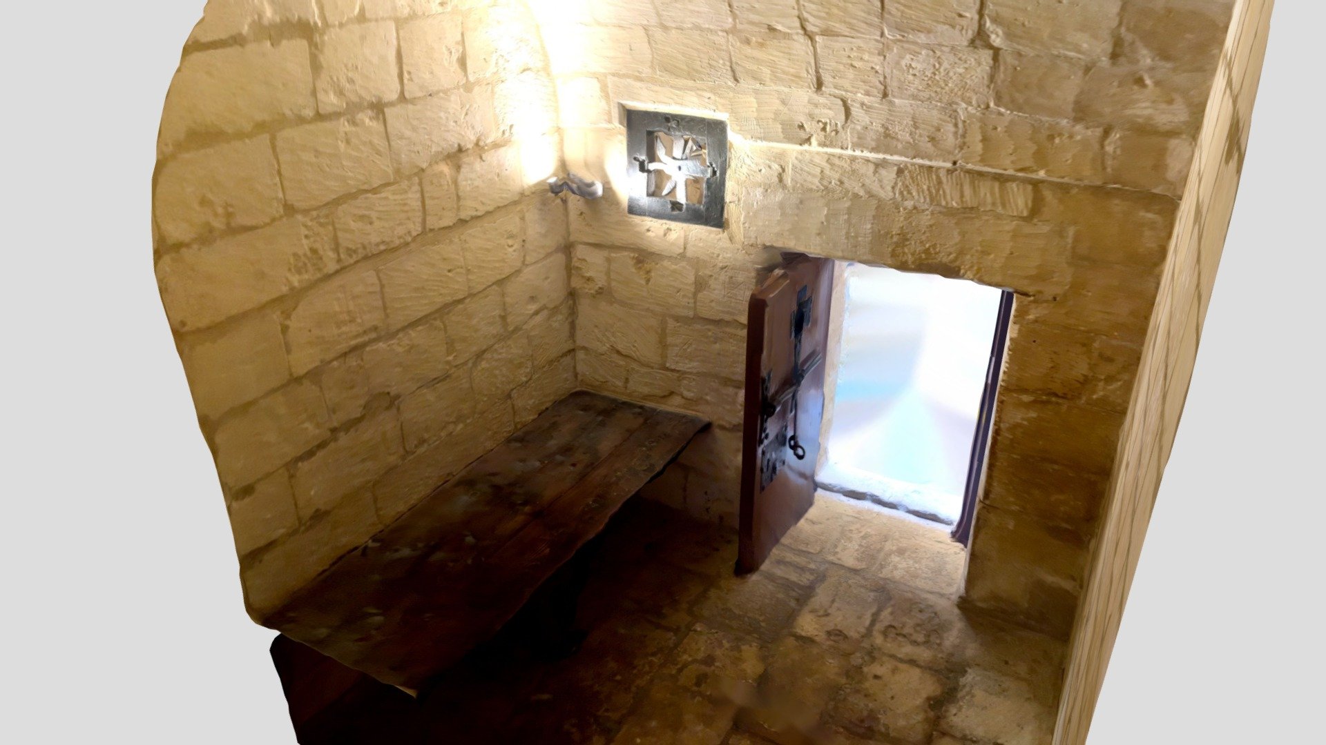 Malta Prison Cell Download Free 3D model by hexabear2020 [b1b2c81