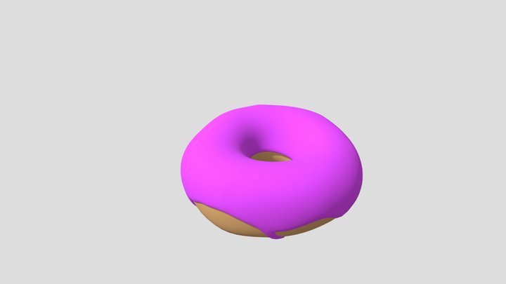 guruu donut tuto 3D Model